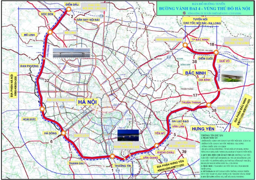 Tăng tổng mức đầu tư Dự án đường vành đai 4 - Vùng Thủ đô Hà Nội