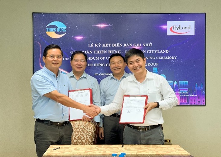 Lễ ký kết hợp tác đầu tư với Cityland Group