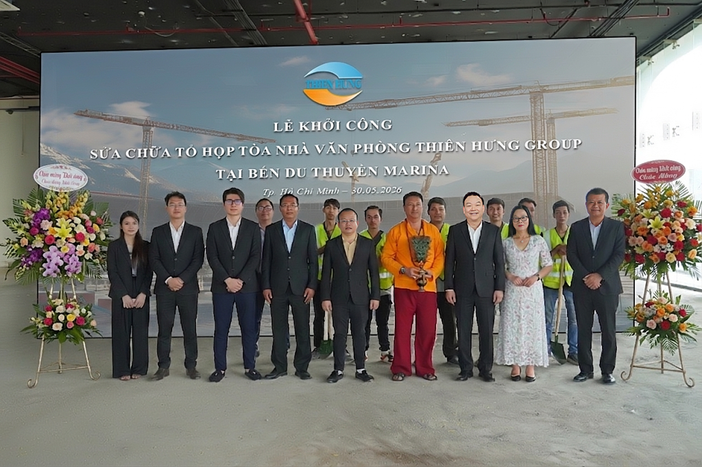 Lễ khởi công sửa chữa, cải tạo tổ hợp tòa nhà văn phòng Thiên Hưng Group tại bến du thuyền Marina Q7